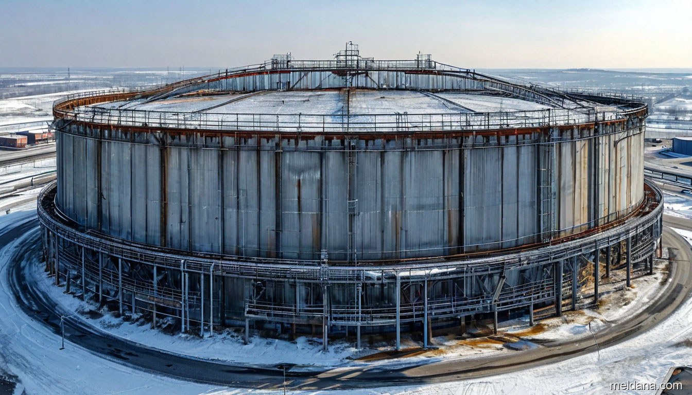 Антидроновая защита резервуара РВС-50000 Иркутске — ЗОК ЗАСЛОН по СП 542