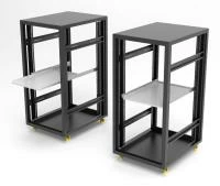 Монтаж Powercom RAL-6010 +shelf 