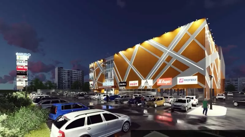 Усиление сотовой связи в торговом центре в Иркутске