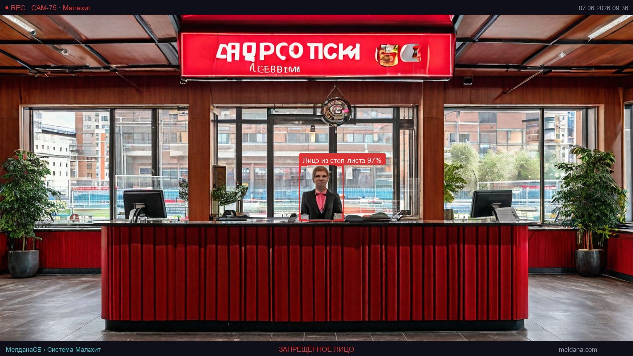 Детекция запрещённых лиц на стадионе в Иркутске — от 4 200 ₽/стадион/мес